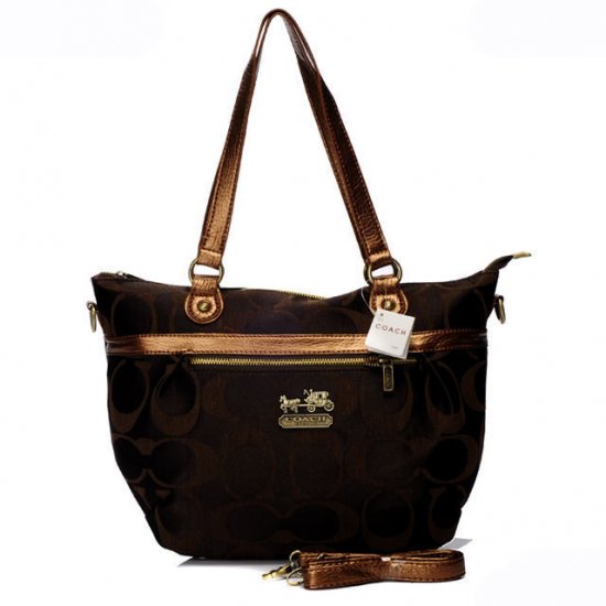 Coach In Signature Small Coffee Totes AQD | Women